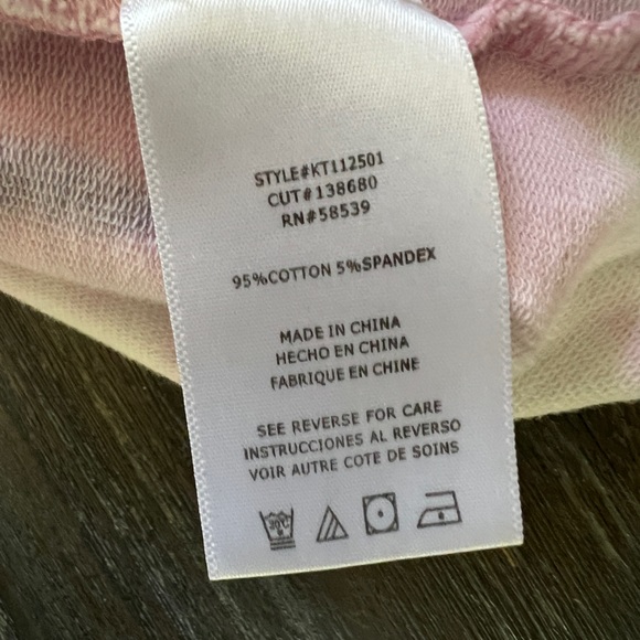 KUT from the Kloth, sz XS soft pink sweatshirt - Picture 6 of 7